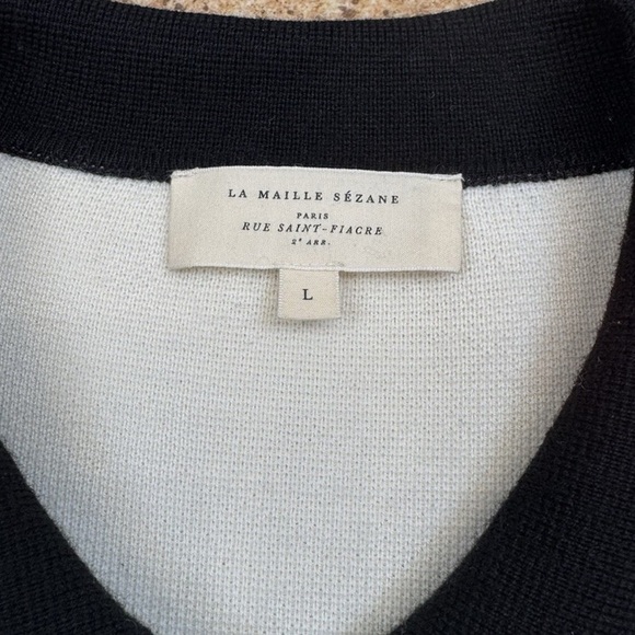 Sezane Merino Wool Betty Cardigan - Picture 6 of 7